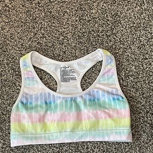 Girls sports bras